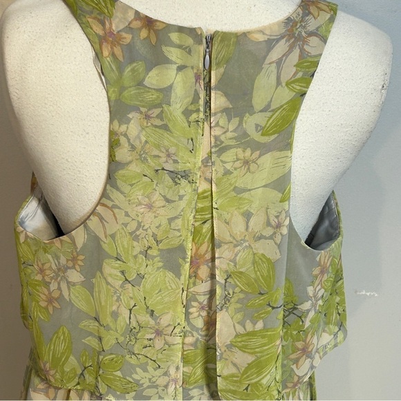 54. Pretty Chiffon Summer Dress by French Connection NWT size 6 - Picture 4 of 7